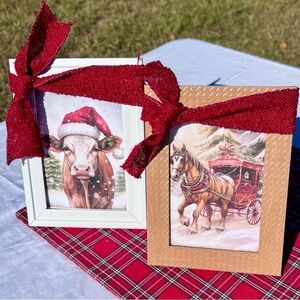 Festive‎ Holiday Print Frames from Rustic to Elegant, Buyer Choice for Print
